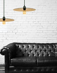 Lampa Wisząca APP1290-1CP Old Gold 10