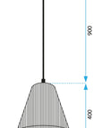 Lampa Wisząca Boho APP1310-CP 10