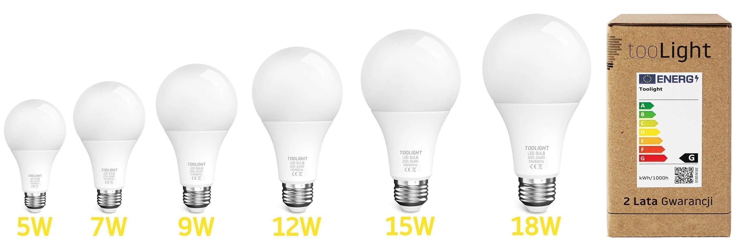 Żarówka LED Ciepła E-27 15W RSL029 10