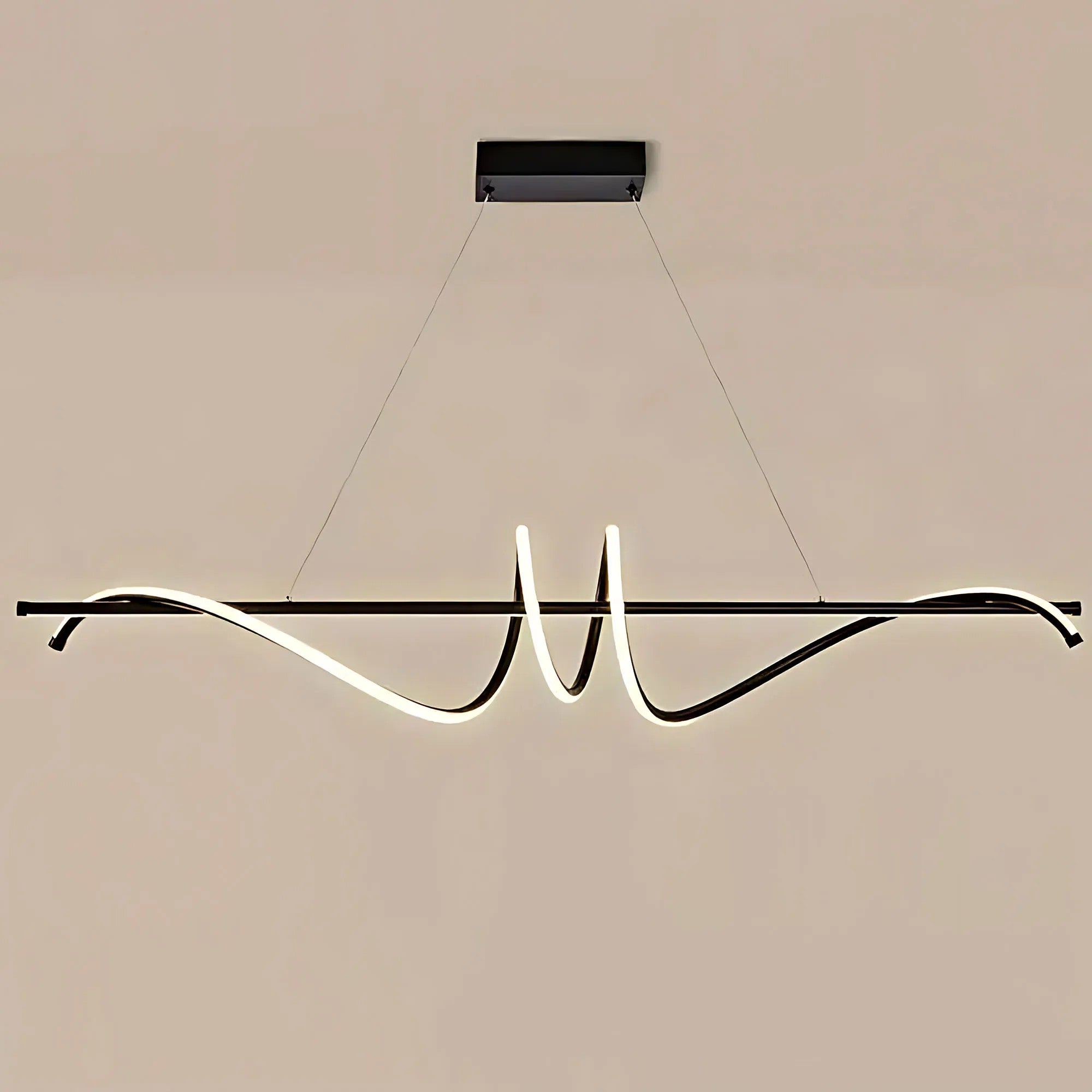 Lampa WISZĄCA LED LHJ023-CP 120 Cm CZARNA 10