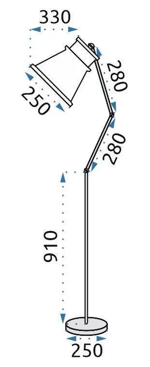 Lampa Stojąca Podłogowa Asti B APP542-1F 10
