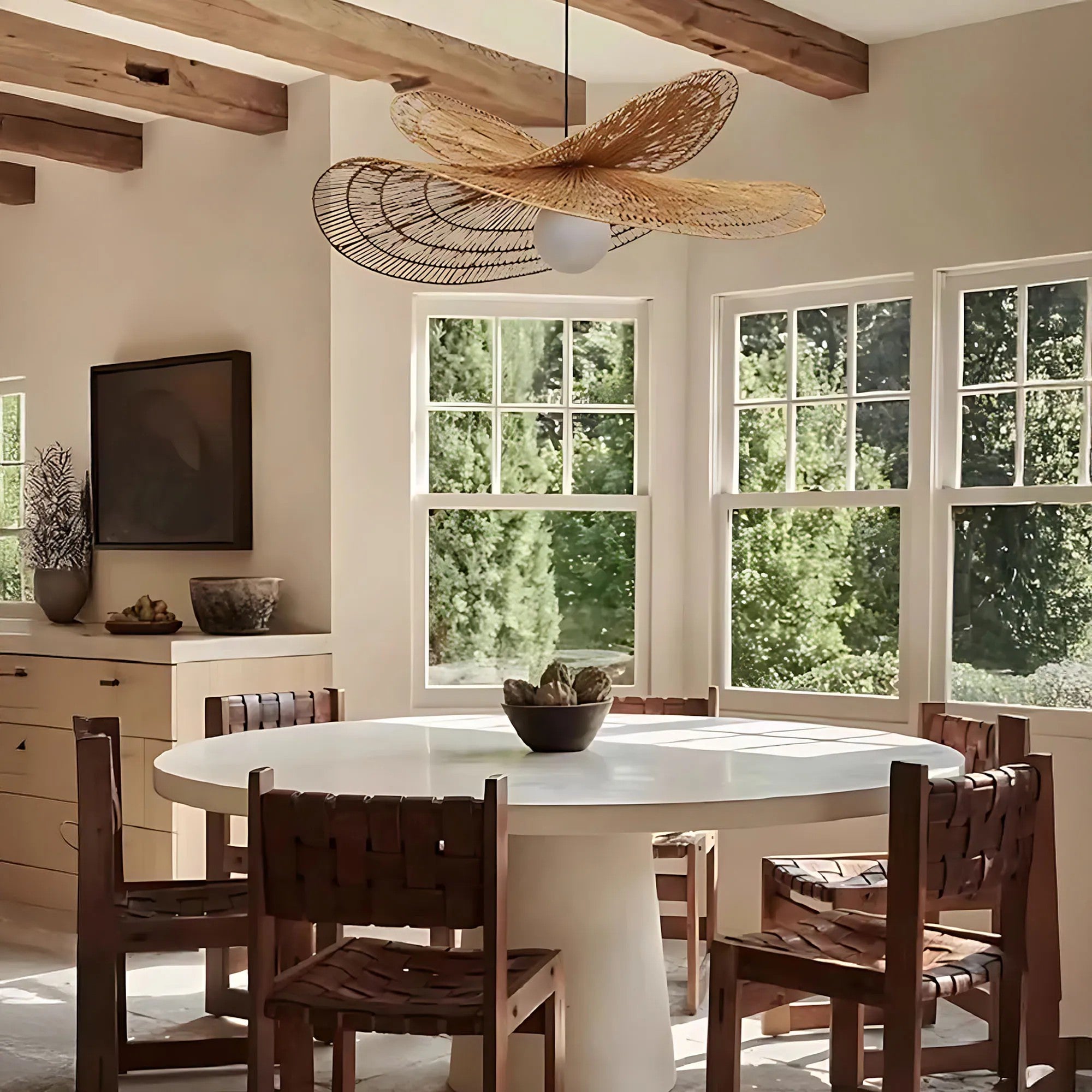 Lampa Sufitowa Wisząca Boho APP1738-1CP 80CM 10