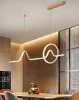 LAMPA WISZĄCA LED LHJ022-CP 120 Cm ZŁOTA 10