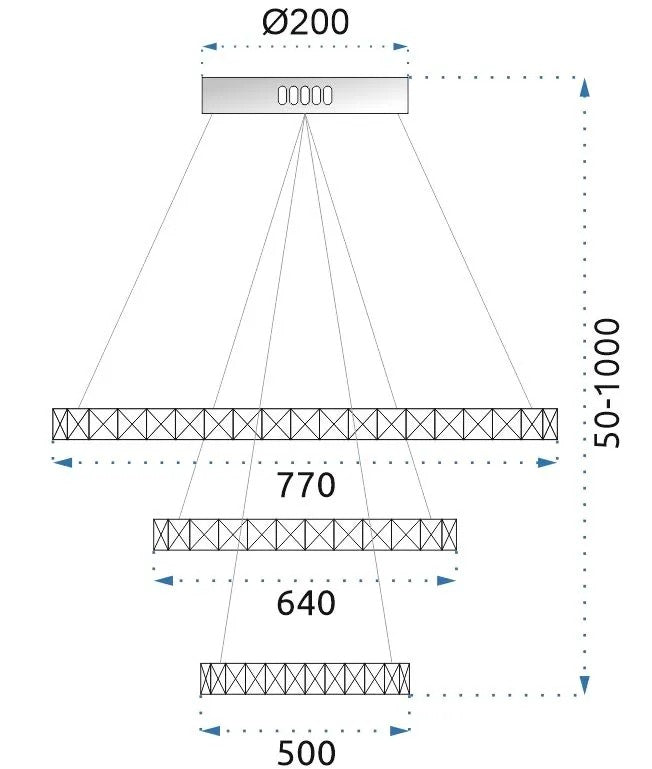 LAMPA KRYSZTAŁOWA WISZĄCA APP772-3CP 10