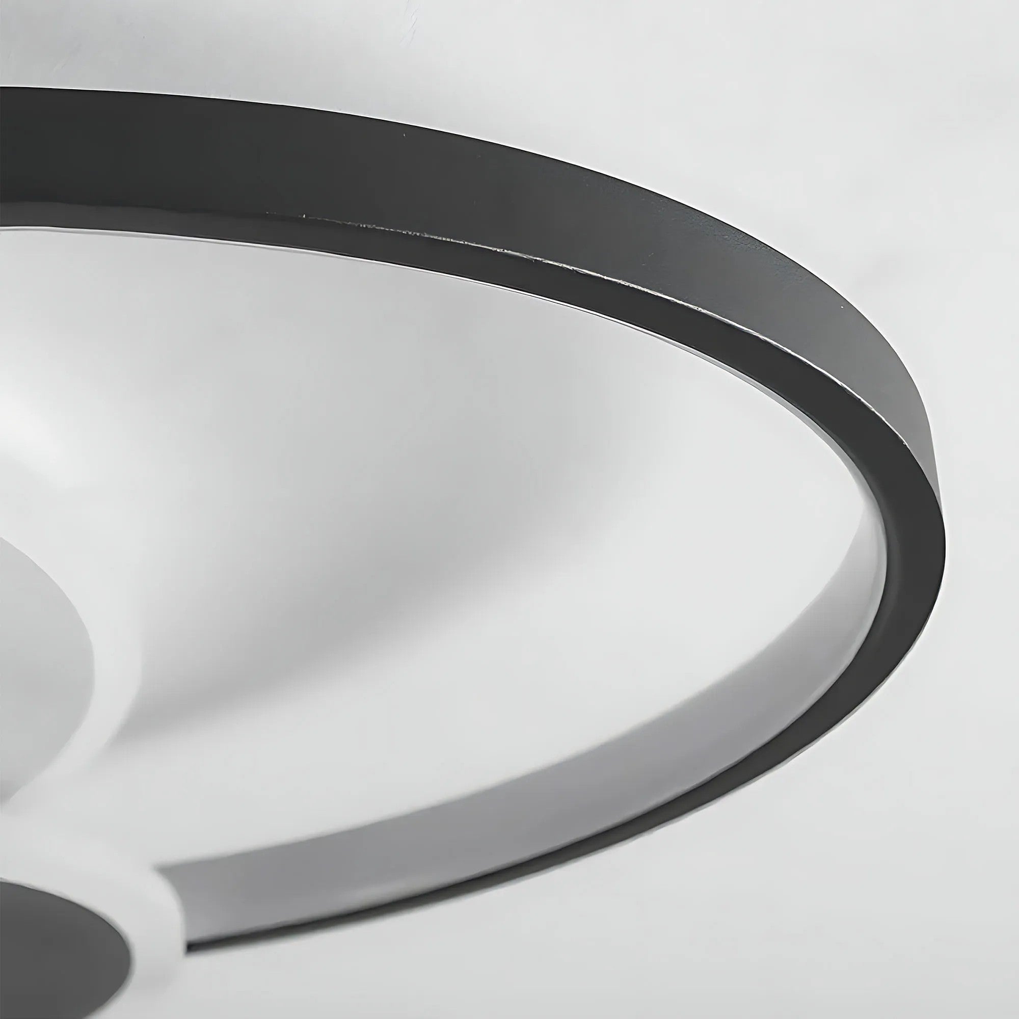 Lampa Sufitowa APP1709-C Plafon LED Czarny + Pilot 10