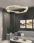 LAMPA SUFITOWA WISZĄCA LED APP1770-CP CHROM 60cm 10