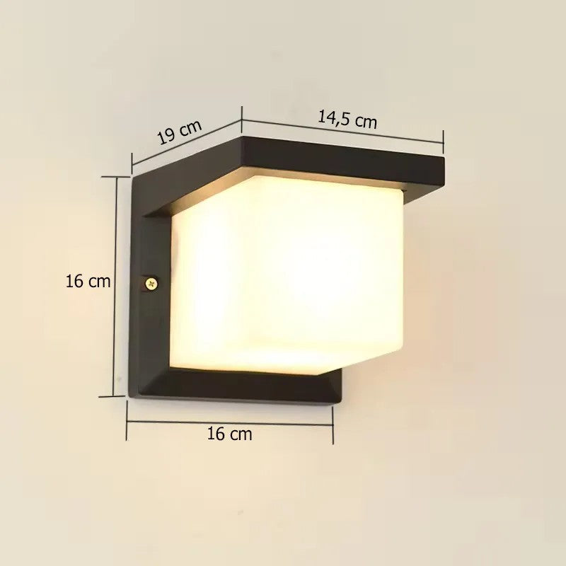 Lampa Elewacyjna Kinkiet RSL014-1W Czarna 10