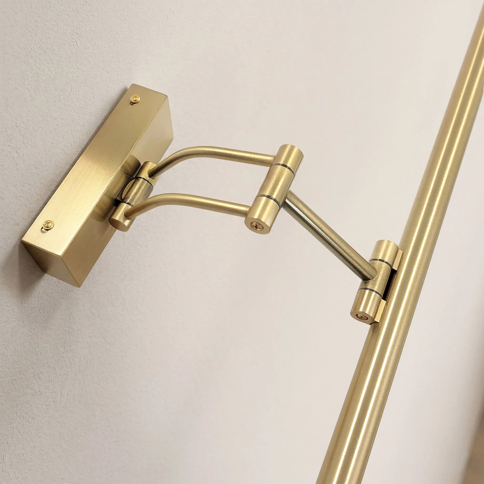 Kinkiet Łazienkowy SWE024-1W 80cm Złoty Szczotkowany 10