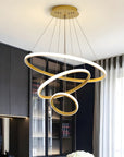 Lampa Wisząca LHJ010-CP4 BRUSH GOLD 10