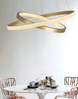 LAMPA SUFITOWA WISZĄCA LED APP1772-CP Złoto Szczotkowane 10