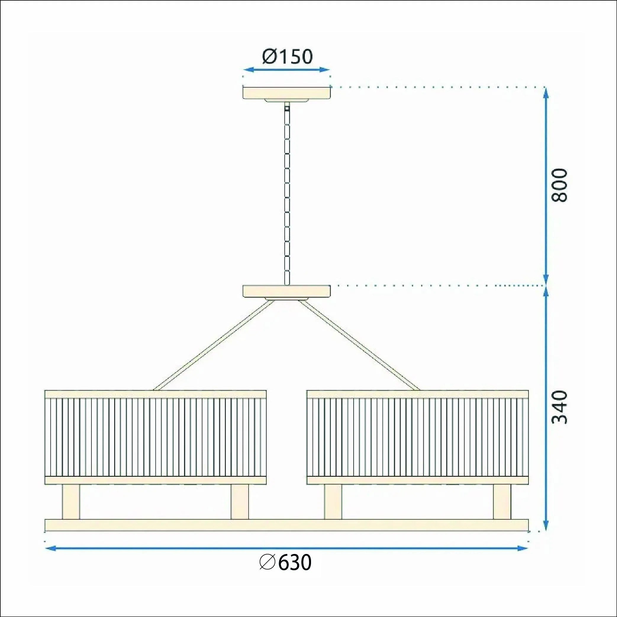 Lampa Wisząca Z Kryształami APP789-6C 10