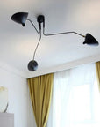 Lampa Sufitowa 3 Ramienna APP569-3C Czarna 10