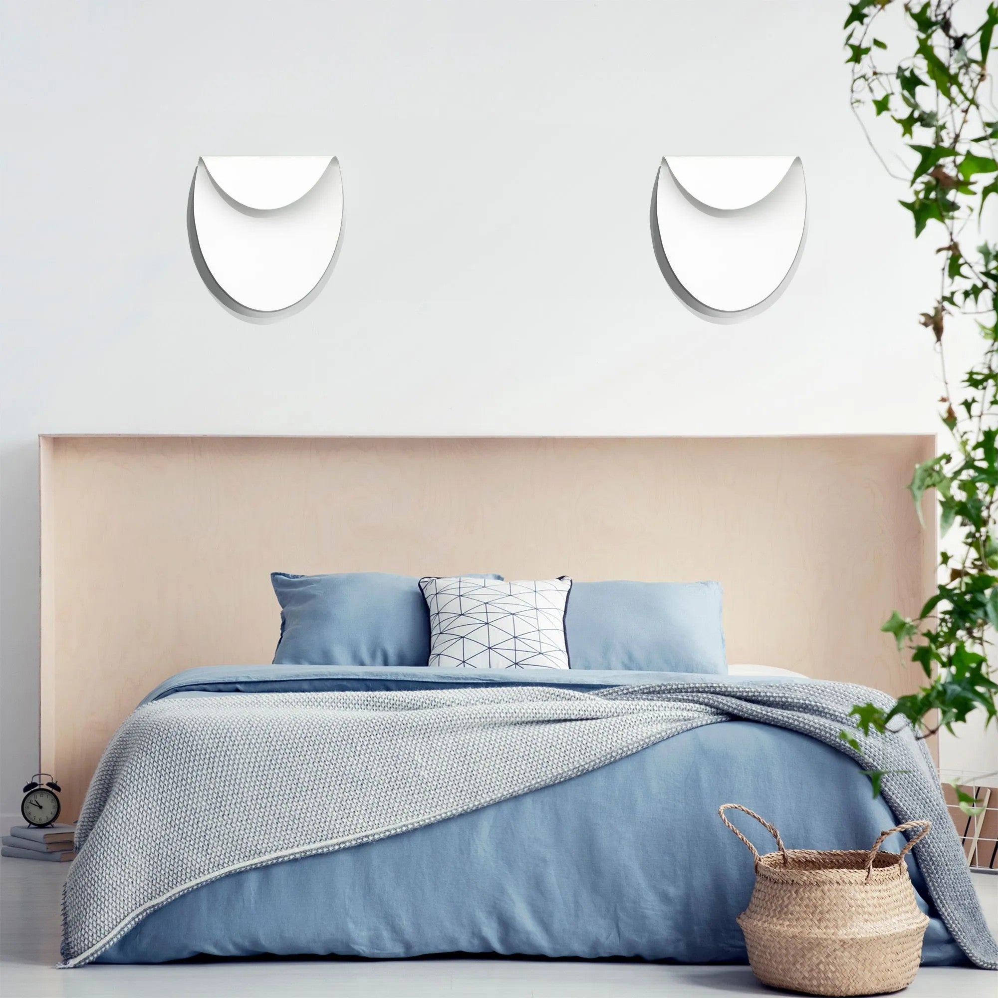 LAMPA ŚCIENNA KINKIET APP1428-W BIAŁA 10