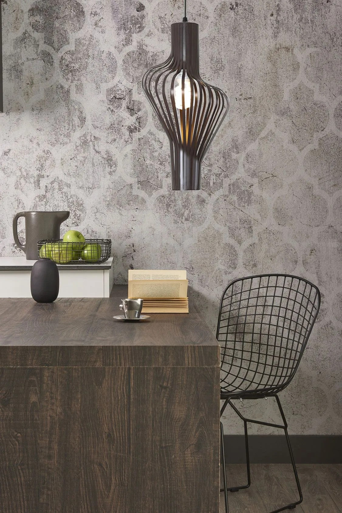 LAMPA SUFITOWA GEOMETRYCZNA APP484-1CP CZARNA 10