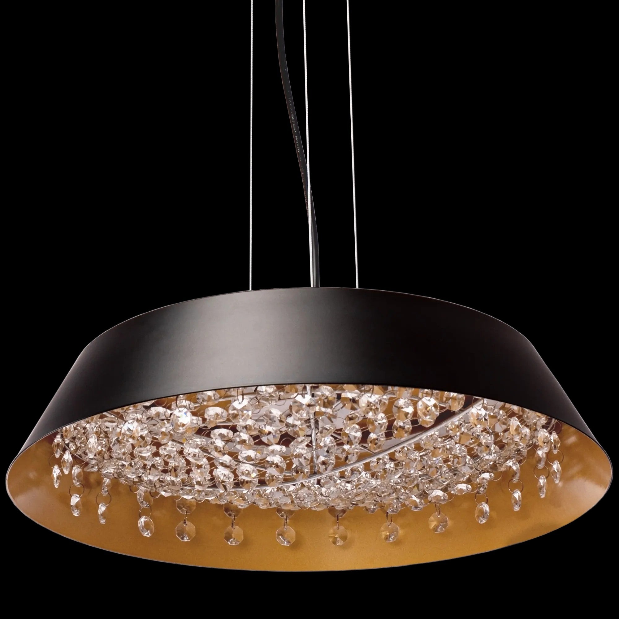 Lampa Wisząca Z Kryształami APP1028-CP 10