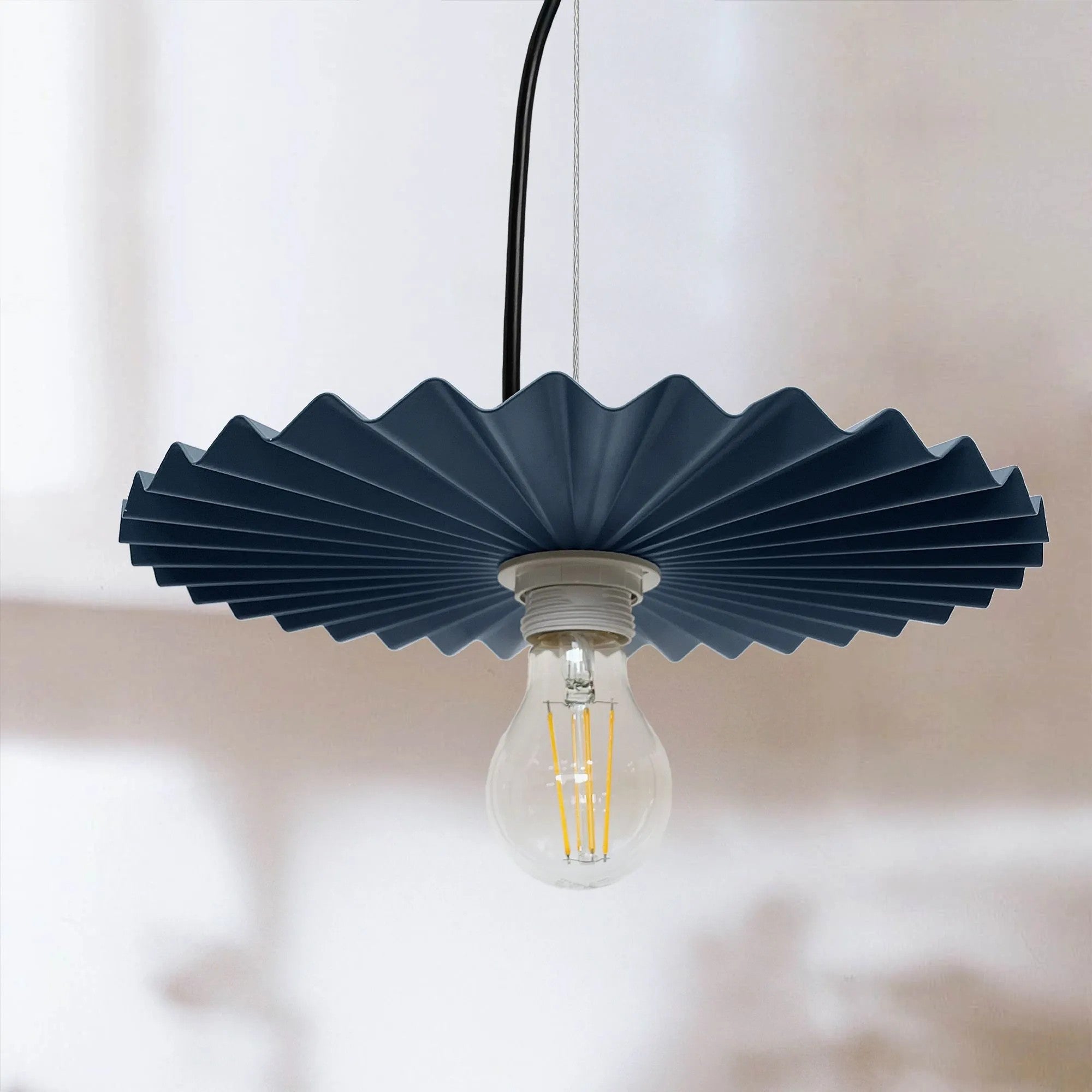 LAMPA SUFITOWA WISZĄCA APP1456-1CP Niebieski 10