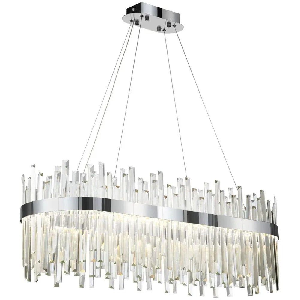 Lampa Kryształowa Wisząca APP1514-CP80 10