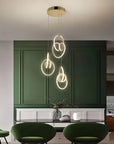 LAMPA WISZĄCA LED G082-3CPR Złota 10