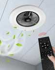 Lampa Z Wiatrakiem APP1552-C BLACK 10
