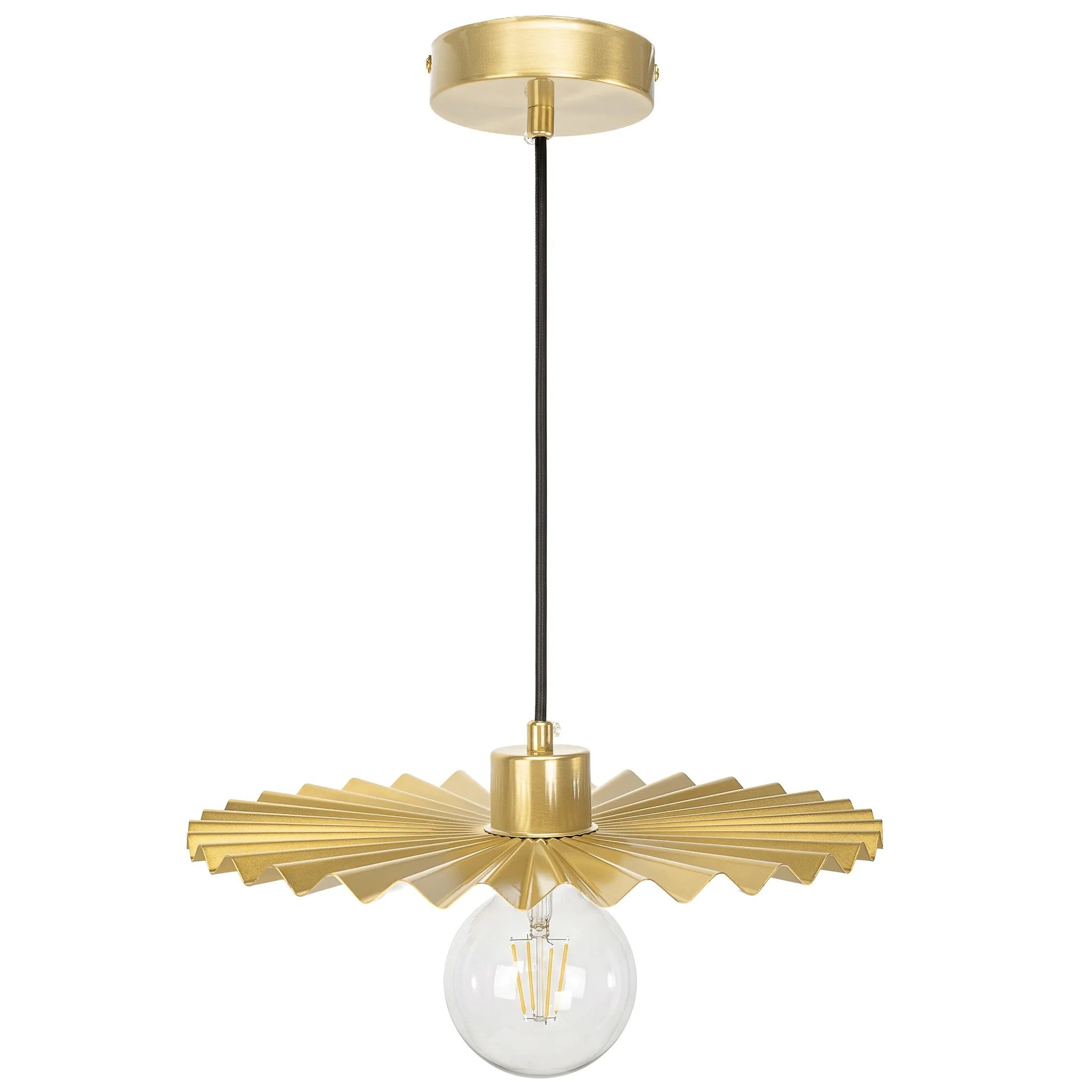 LAMPA SUFITOWA WISZĄCA APP1354 Stare Złoto 30 Cm 10