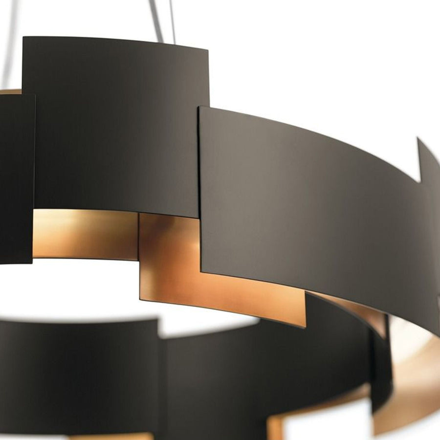 Lampa Sufitowa Wisząca Czarna APP1561-6CP 6