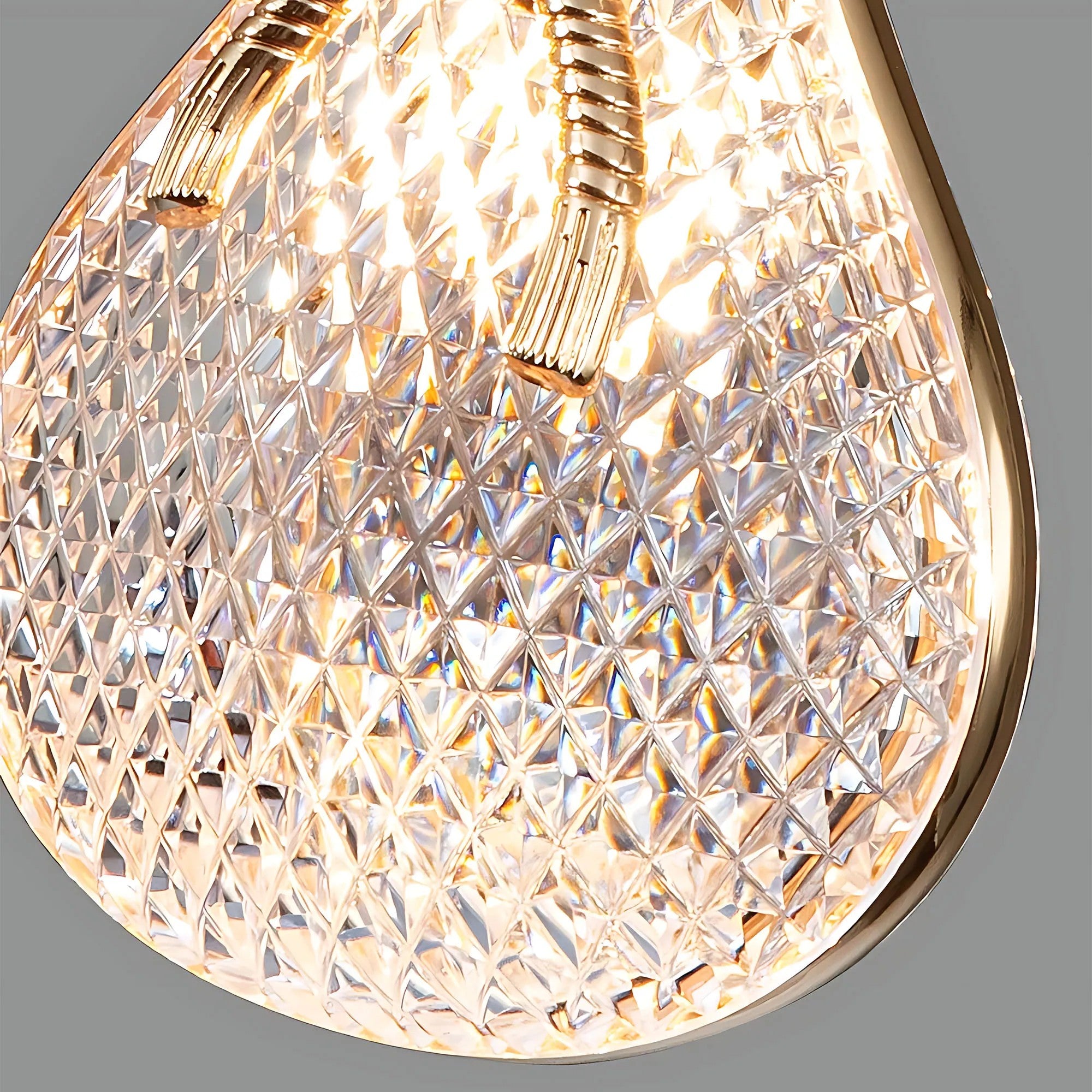 LAMPA SUFITOWA WISZĄCA LHJ107-1CP JASNE RÓŻOWE ZŁOTO 11
