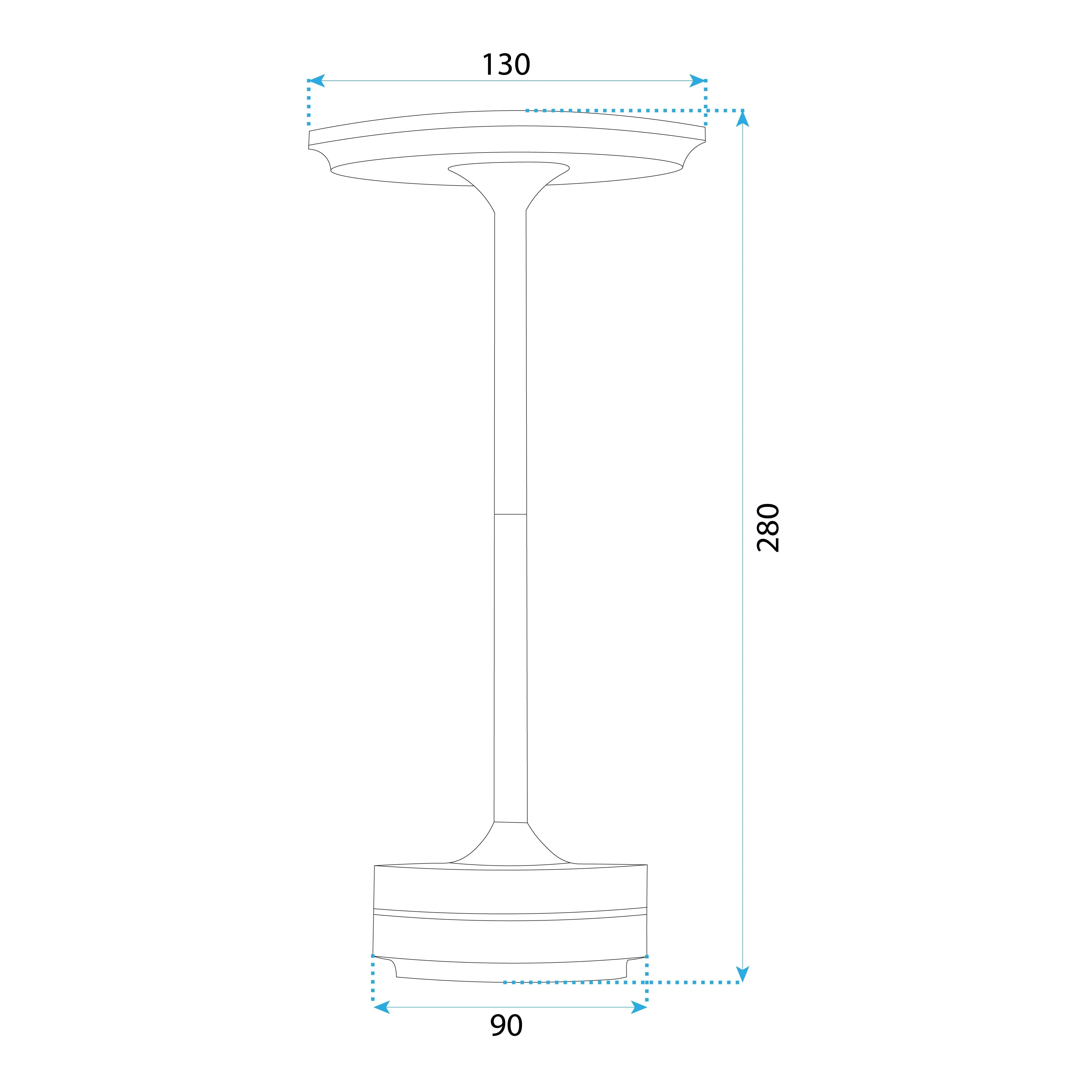 Lampka Nocna APP1371-T Czarna 11