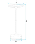 Lampka Nocna APP1371-T Czarna 11