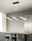LAMPA SUFITOWA WISZĄCA LED LHJ020-CP CZARNA 11