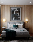 LAMPA ŚCIENNA KINKIET APP1153-1W Złota 11