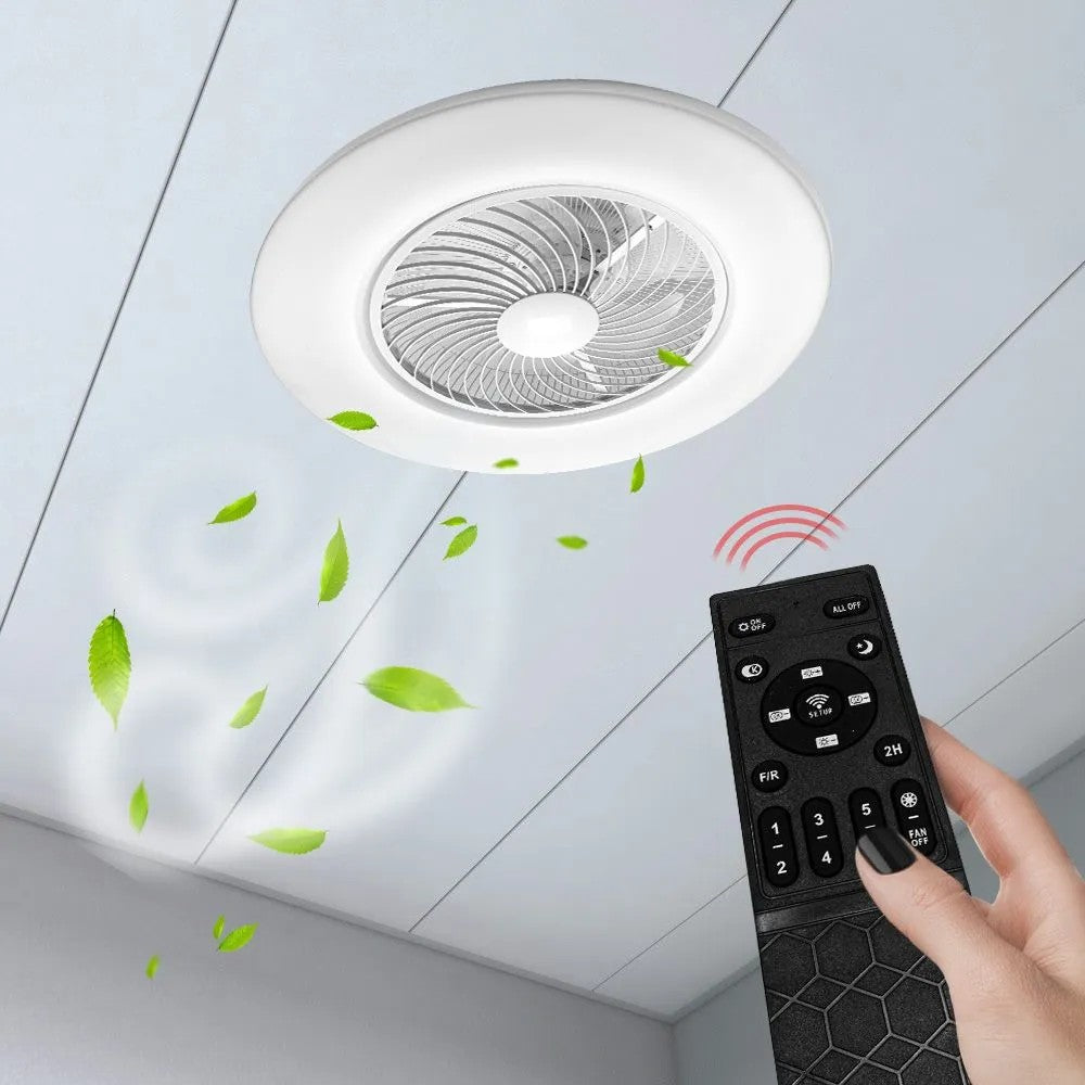 Lampa Z Wiatrakiem APP1551-C WHITE 11