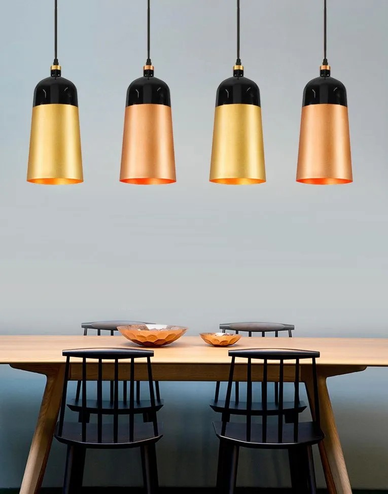 Lampa Wisząca Sufitowa APP196-1CP Fox B Różowe Złoto 11
