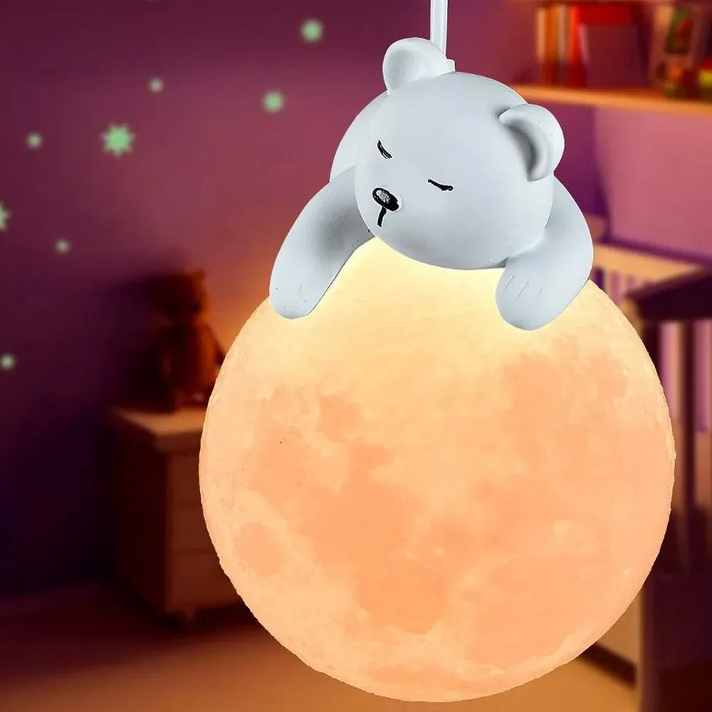 LAMPA SUFITOWA WISZĄCA WHITE BEAR APP1597-1CP 11