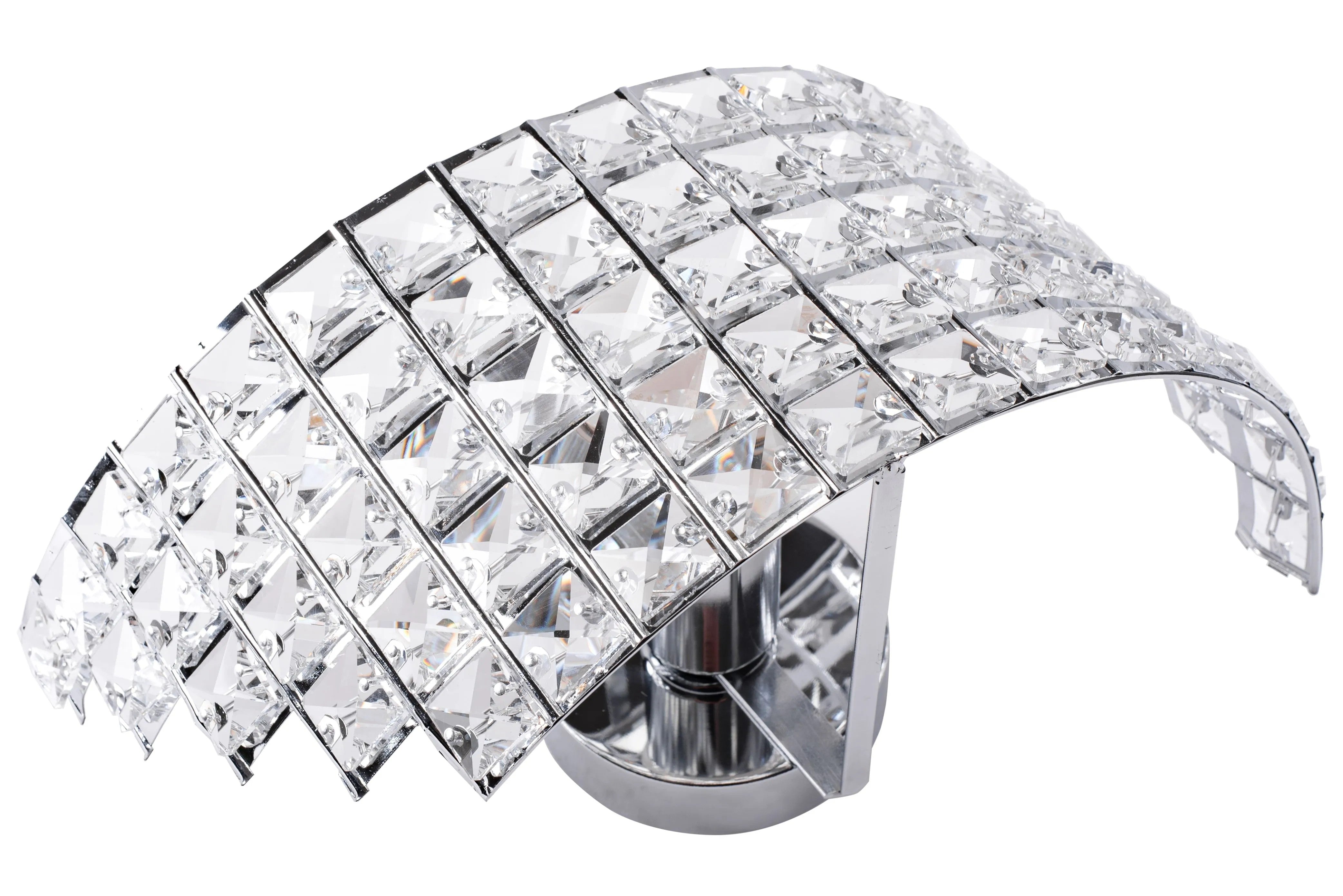LAMPA ŚCIENNA KINKIET W STYLU GLAMOUR APP676-1W E27 11