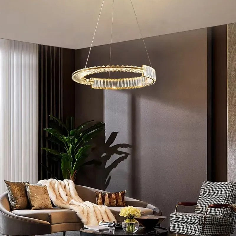 LAMPA WISZĄCA LED APP1526-CP40 GOLD 11