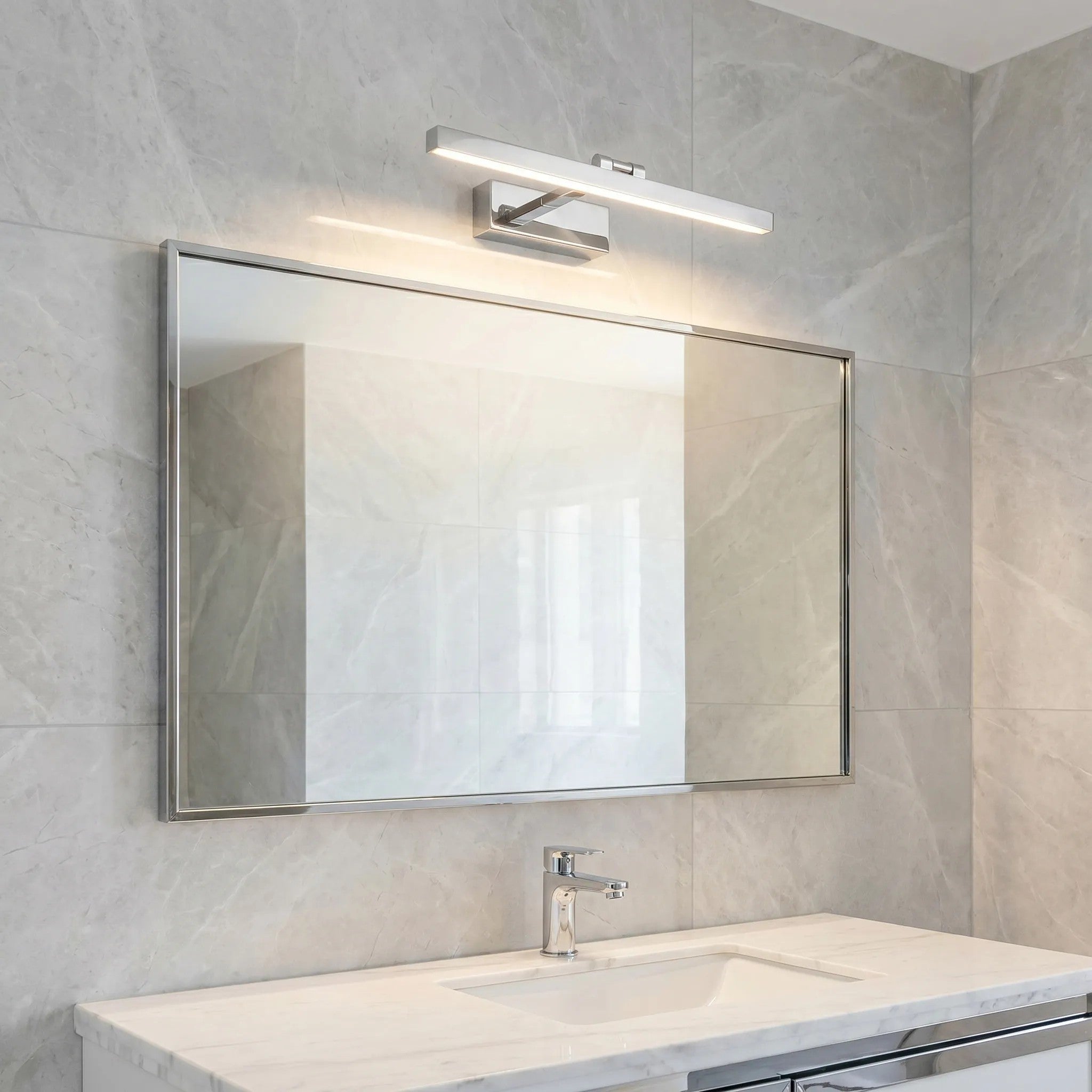 Kinkiet Łazienkowy LED APP1858-1W 60 Cm Chrom 11