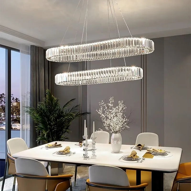 LAMPA SUFITOWA WISZĄCA LED APP1546-CP2 CHROM 11