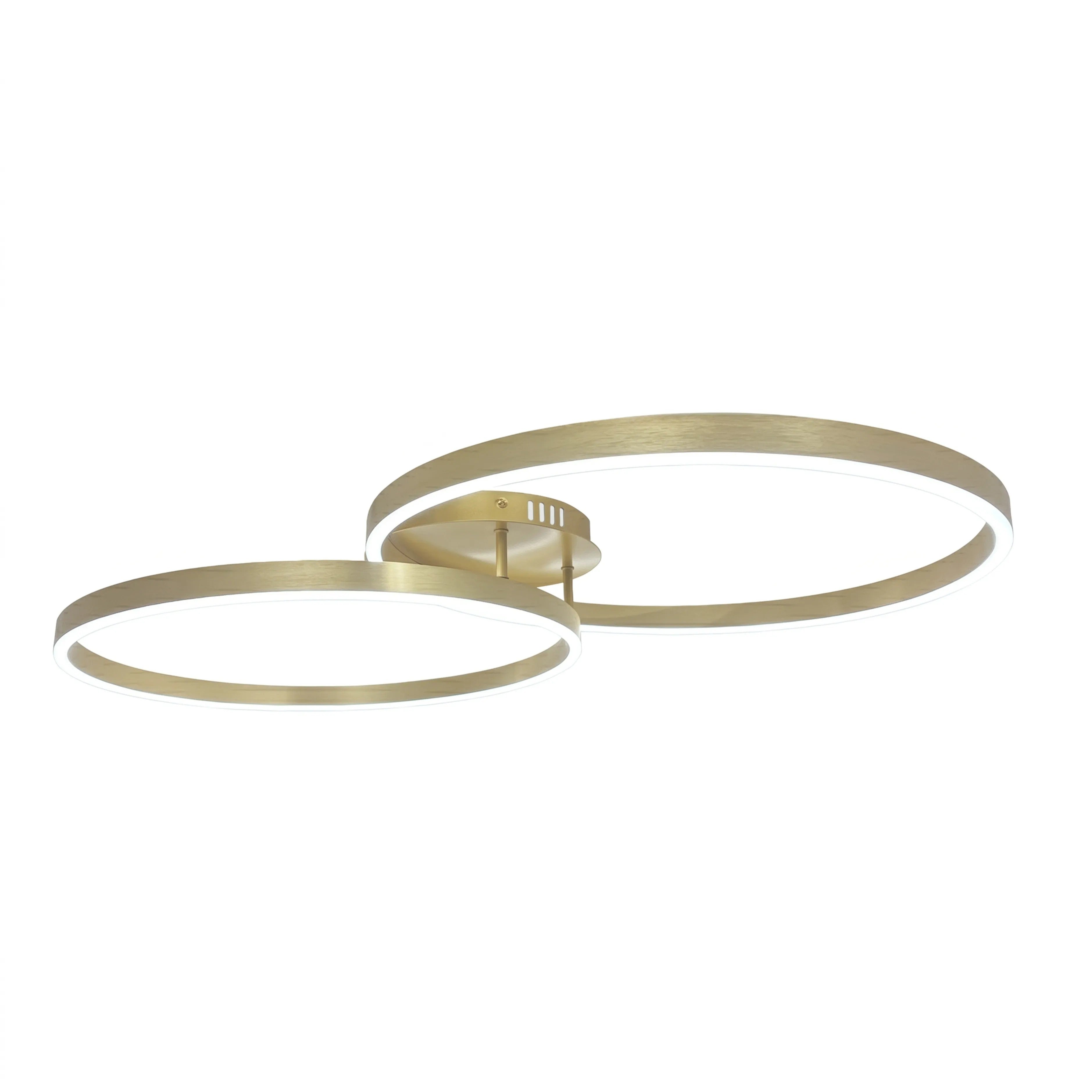 LAMPA SUFITOWA LED SWE062-C PLAFON ZŁOTA SZCZOTKOWANA 11