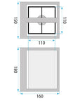 LAMPA ŚCIENNA KINKIET APP1286-1W 11
