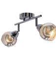 Wirginia Lampa sufitowa listwa chrom e14 klosz lustrzany 92-14016