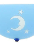 Plafon dziecięcy lampa ścienna księżyc błękitny 11-30125