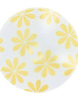 Plafon biały żółty w kwiatki 30cm Lucy 13-95308