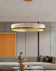 Lampa Wisząca LED APP1190-CP Złota 60cm 12