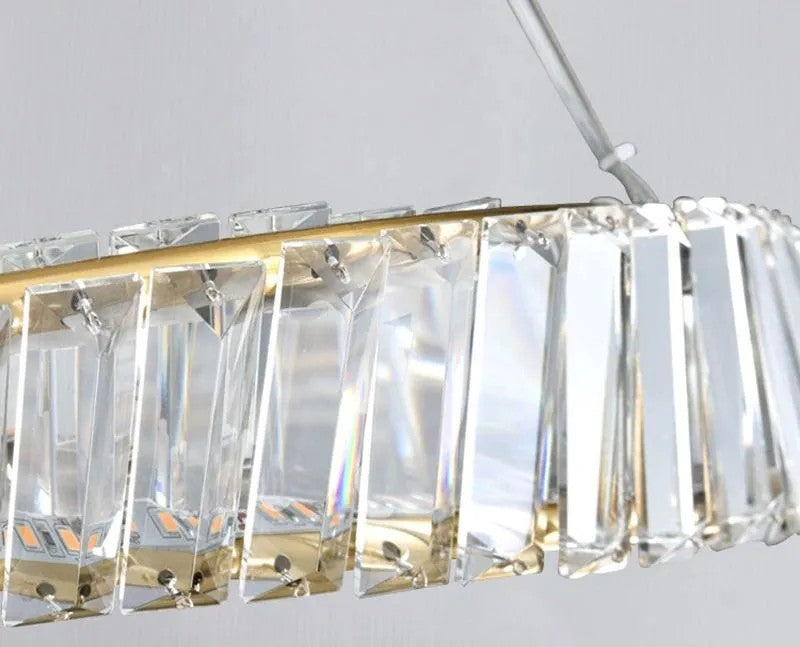 KRYSZTAŁOWA LAMPA SUFITOWA LED APP1202-CP 12