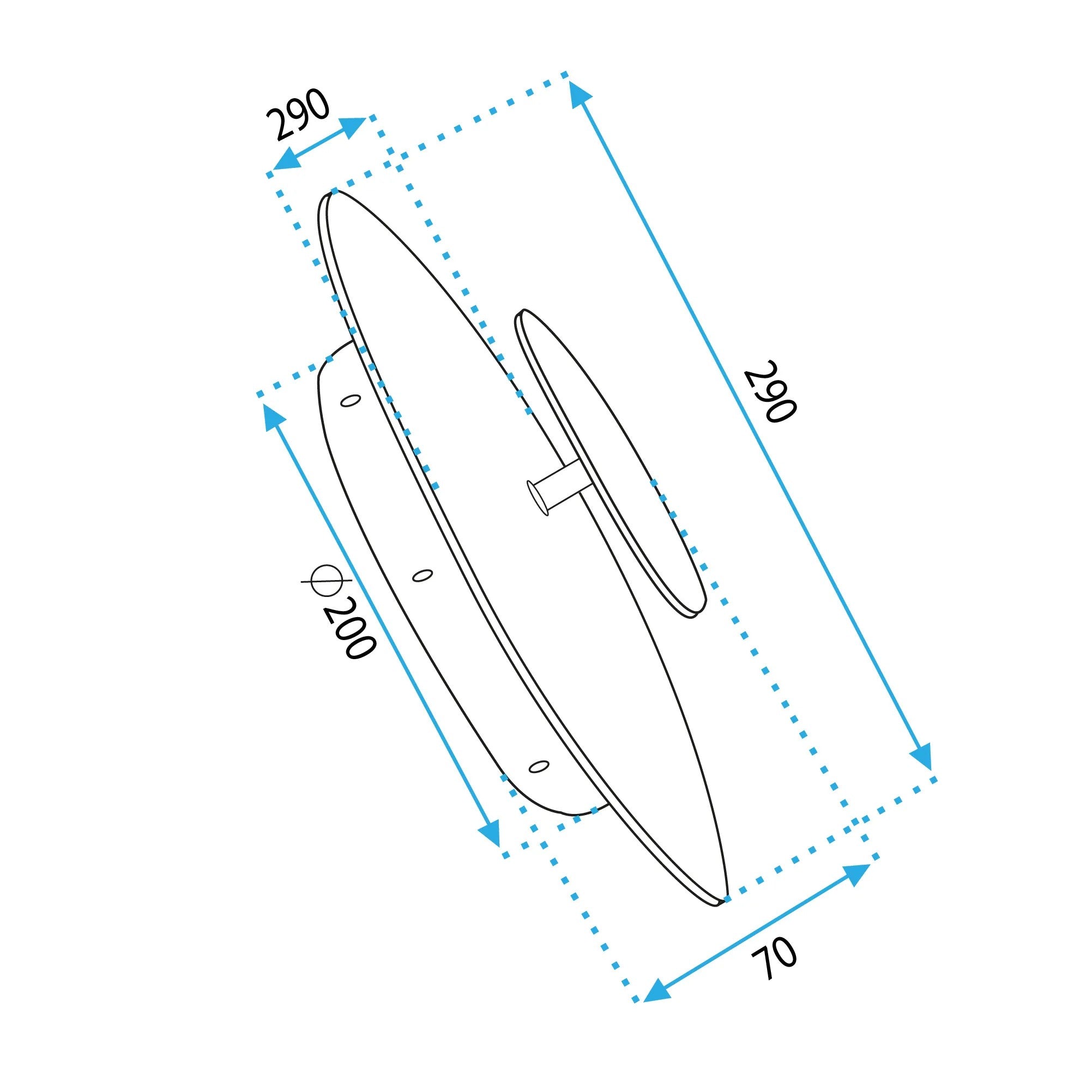LAMPA ŚCIENNA KINKIET APP1270 CZARNA/ZŁOTA 12