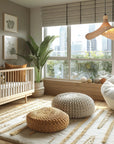 LAMPA WISZĄCA BAMBUSOWA APP1642-1CP 30cm 12