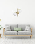LAMPA ŚCIENNA KINKIET APP1171-2W Złoty 12