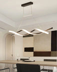 LAMPA SUFITOWA WISZĄCA LED LHJ020-CP CZARNA 12