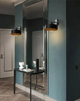 LAMPA ŚCIENNA KINKIET APP1332-1W BLACK GOLD 12
