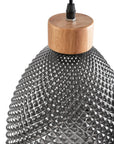 Lampa Sufitowa Szklana Retro APP897-1CP Czarna 12